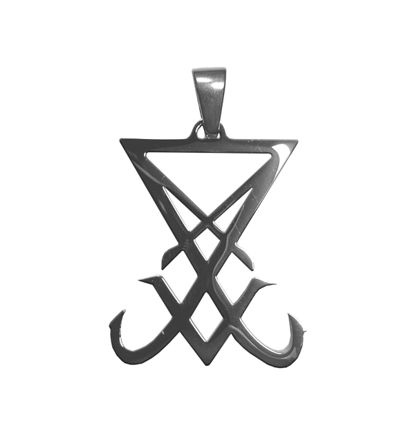 BAG OV BONES - 'Morningstar' Metal Pendant with Chain (Silver)