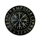 BAG OV BONES - 'Odin's Compass' Magnet (Black)