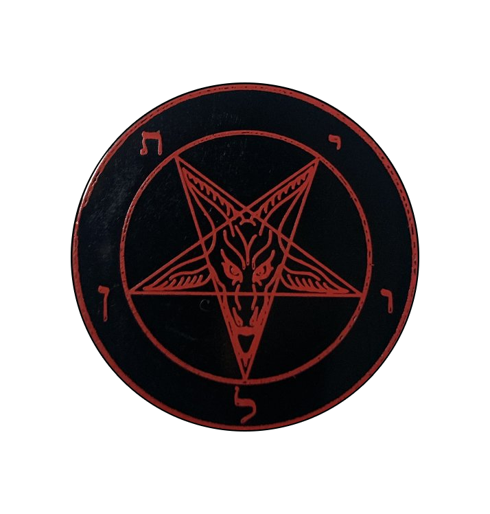 BAG OV BONES - 'Sigil Of Baphomet' Badge Pin