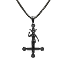 BAG OV BONES - 'Unholy One' Metal Pendant with Chain