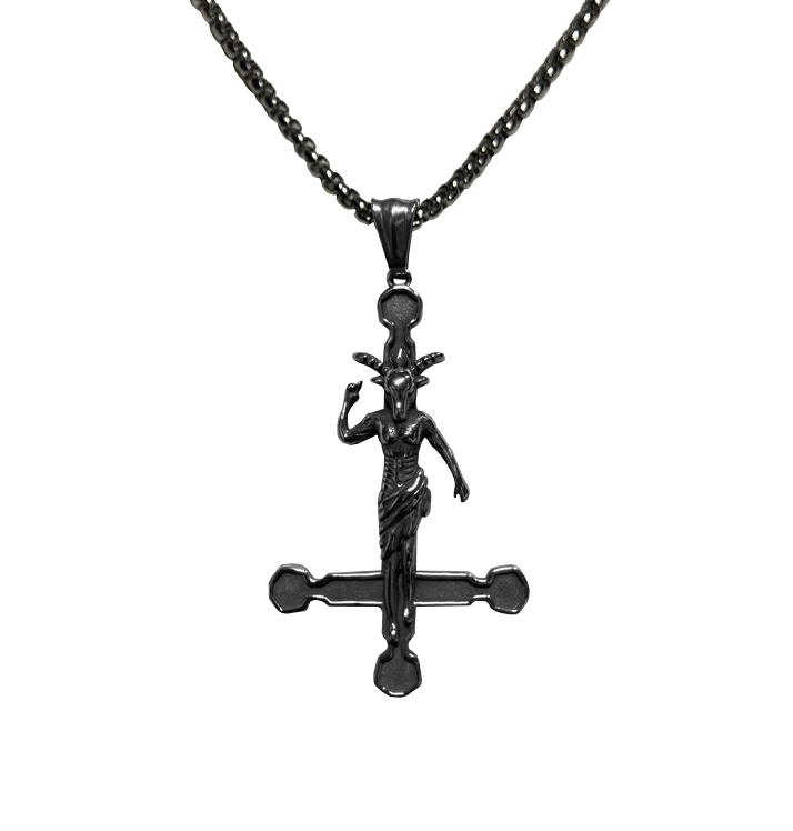 BAG OV BONES - 'Unholy One' Metal Pendant with Chain