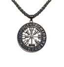 BAG OV BONES - 'Show The Way' Pendant With Chain (Silver)