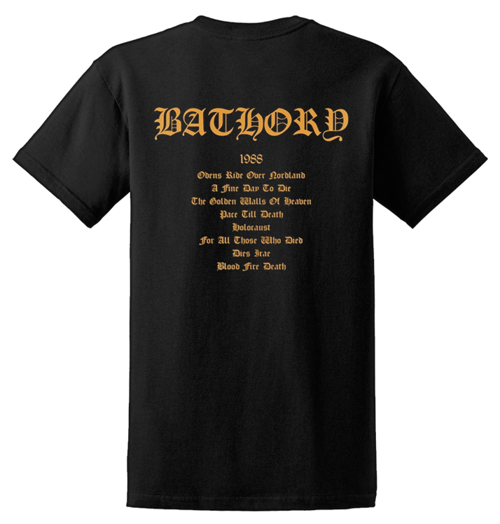 BATHORY - 'Blood Fire Death' T-Shirt