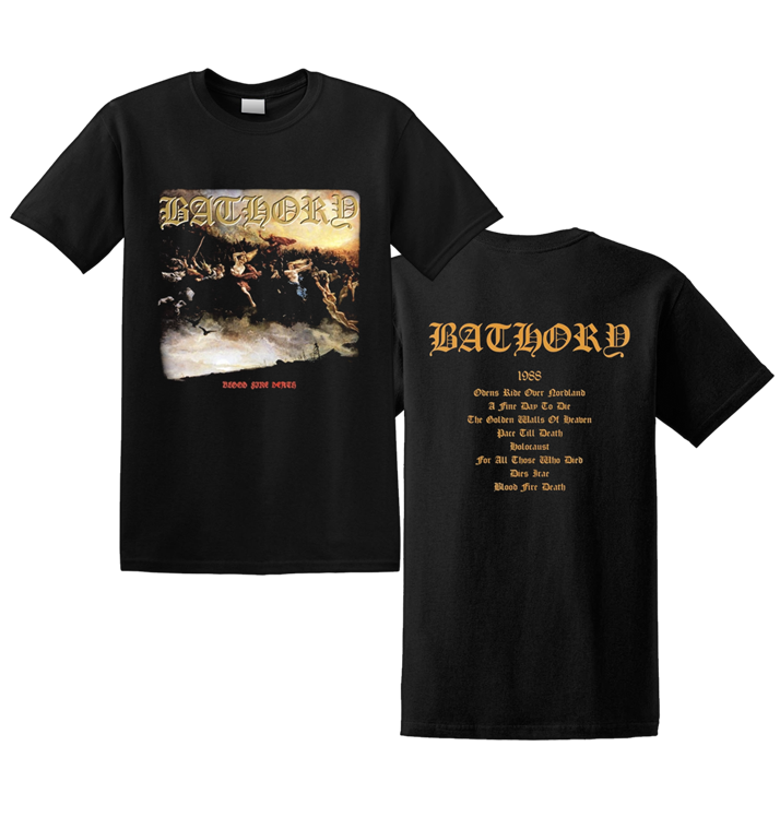 BATHORY - 'Blood Fire Death' T-Shirt