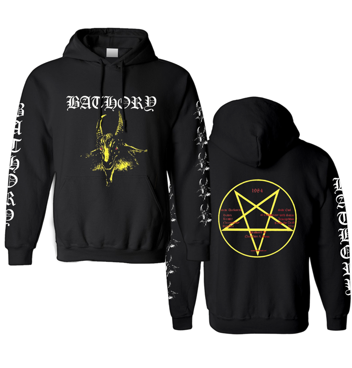 BATHORY - 'Yellow Goat' Pullover Hoodie