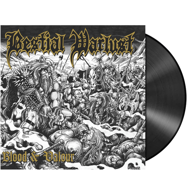 BESTIAL WARLUST - 'Blood & Valour' LP (Black)