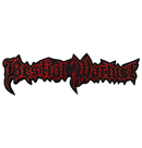 BESTIAL WARLUST - 'Logo' Back Patch (Red)
