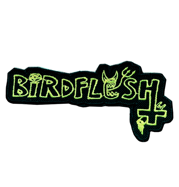 BIRDFLESH - 'Logo Horns' Patch