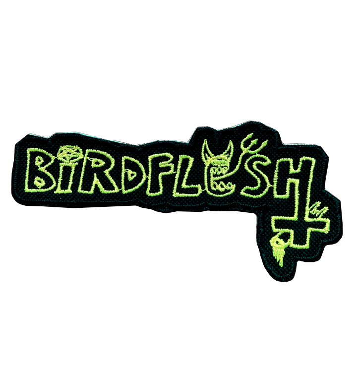 BIRDFLESH - 'Logo Horns' Patch