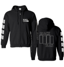 BLACK FLAG - 'Logo' Zip-Up Hoodie