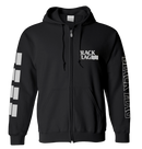 BLACK FLAG - 'Logo' Zip-Up Hoodie