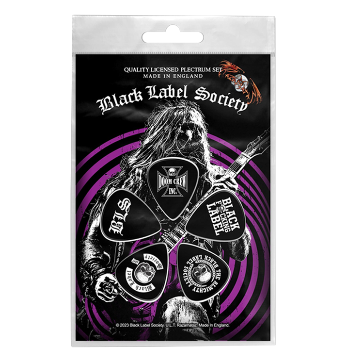 BLACK LABEL SOCIETY - 'Zakk Wylde' Guitar Pick Set