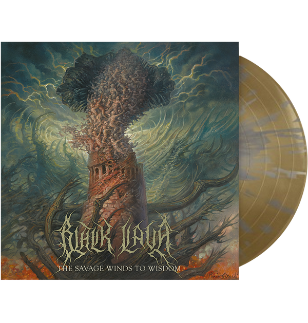 BLACK LAVA - 'The Savage Winds To Wisdom' LP (Gold/Silver Splatter) (PREORDER)