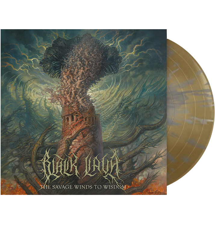 BLACK LAVA - 'The Savage Winds To Wisdom' LP (Gold/Silver Splatter)