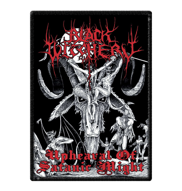 BLACK WITCHERY - 'Upheaval Of Satanic Might' Patch