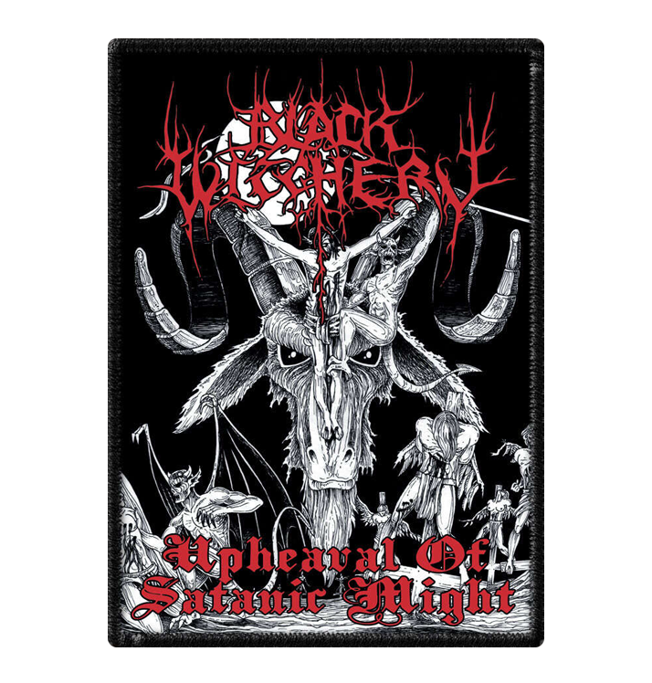 BLACK WITCHERY - 'Upheaval Of Satanic Might' Patch