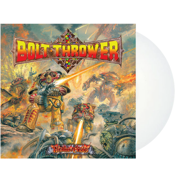 BOLT THROWER - 'Realm Of Chaos' LP (White) (PREORDER)