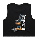 BOTTOMS UP - 'Skully' Crop Tank