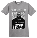 BURZUM - 'Black Metal' T-Shirt (Grey)