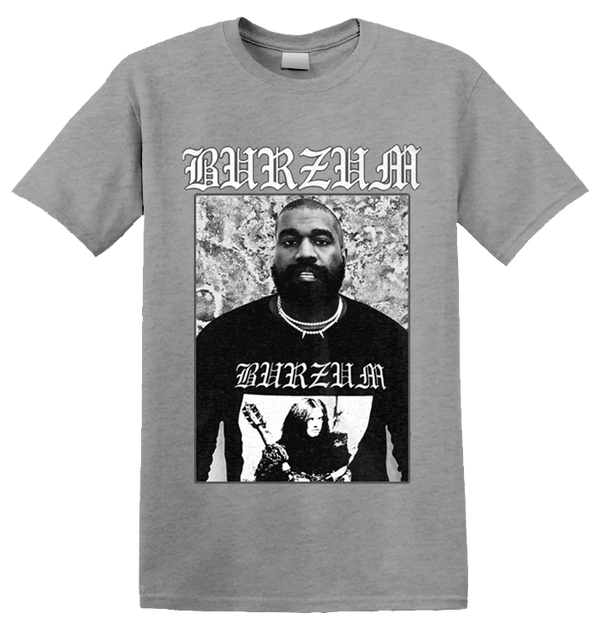 BURZUM - 'Black Metal' T-Shirt (Grey)