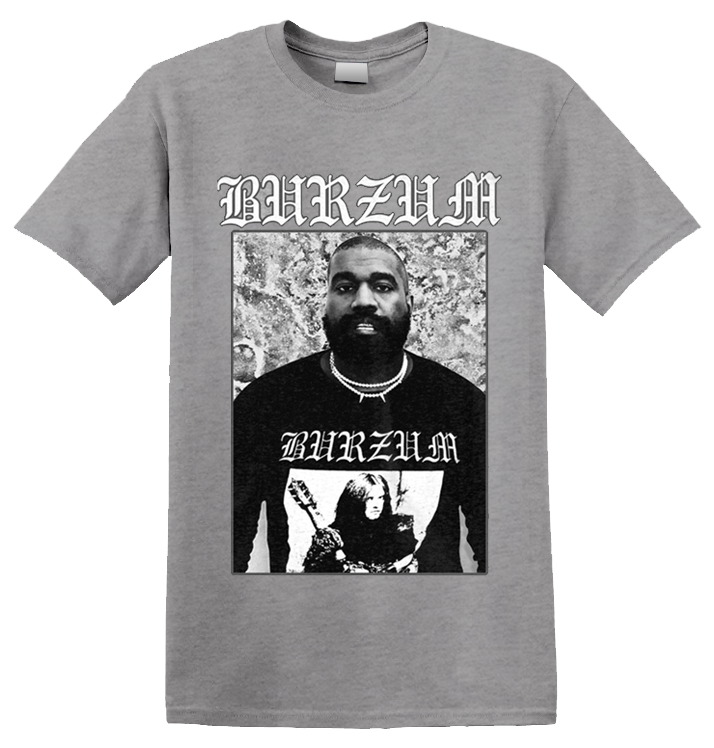 BURZUM - 'Black Metal' T-Shirt (Grey)