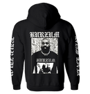 BURZUM - 'Black Metal' Zip-Up Hoodie