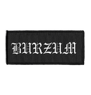 BURZUM - 'Logo ' Patch (White)