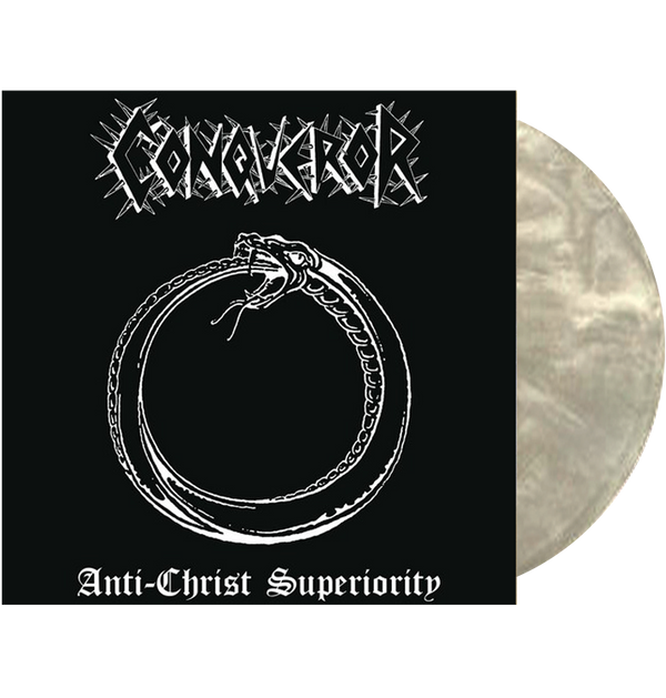 CONQUEROR - 'Anti-Christ Superiority' LP (Grey Marble)