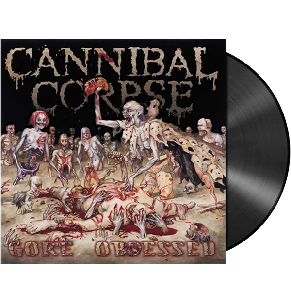CANNIBAL CORPSE - 'Gore Obsessed' LP (Black)