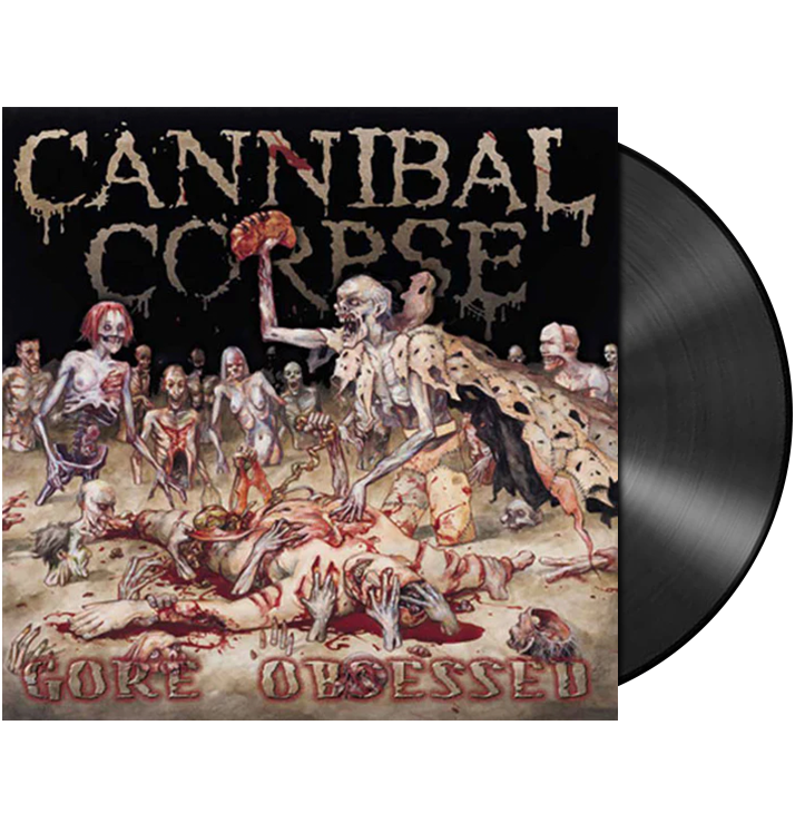 CANNIBAL CORPSE - 'Gore Obsessed' LP (Black)