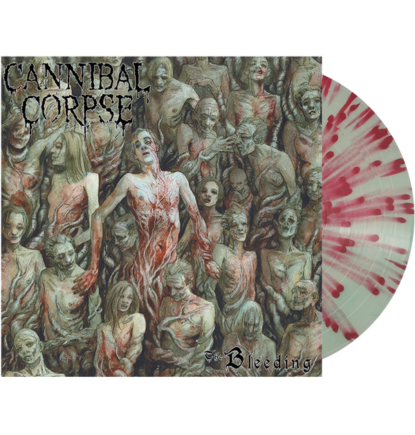 CANNIBAL CORPSE - 'The Bleeding' LP (Coke Bottle Clear w/ Red Splatter)