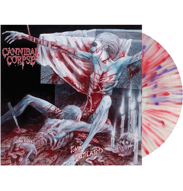 CANNIBAL CORPSE - 'Tomb Of The Mutilated' LP (Red, Purple & Pink Splatter)