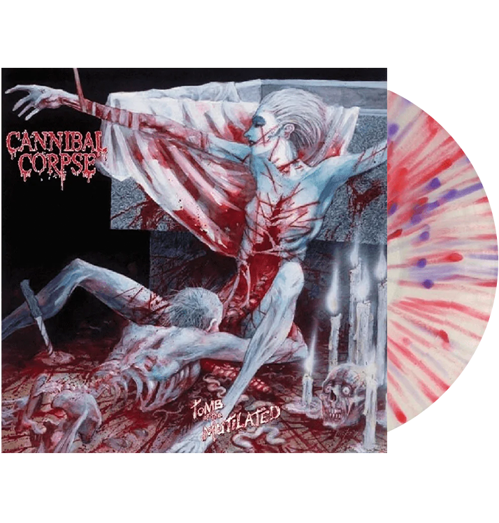 CANNIBAL CORPSE - 'Tomb Of The Mutilated' LP (Red/Purple & Pink Splatter)