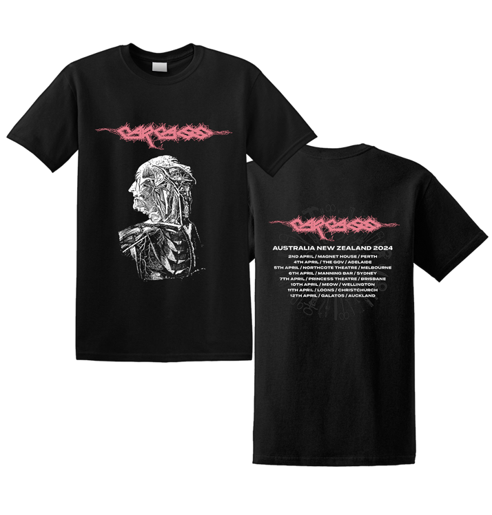 CARCASS - 'Aus & NZ Tour 2024' T-Shirt