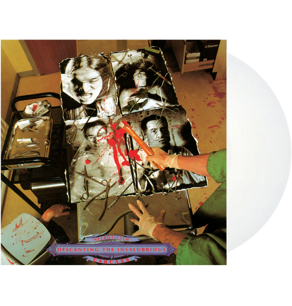 CARCASS - 'Necroticism: Descanting The Insalubrious' LP (White) (PREORDER)