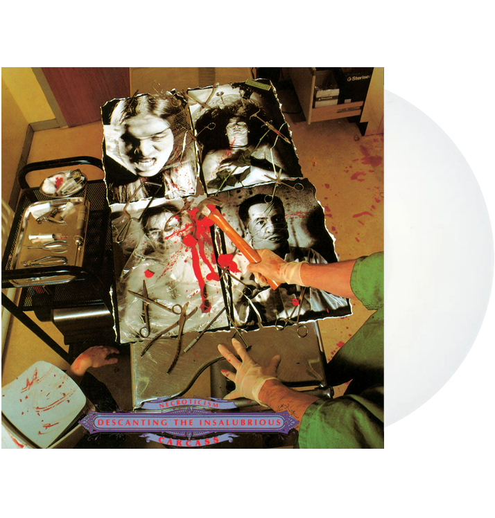 CARCASS - 'Necroticism: Descanting The Insalubrious' LP (White) (PREORDER)