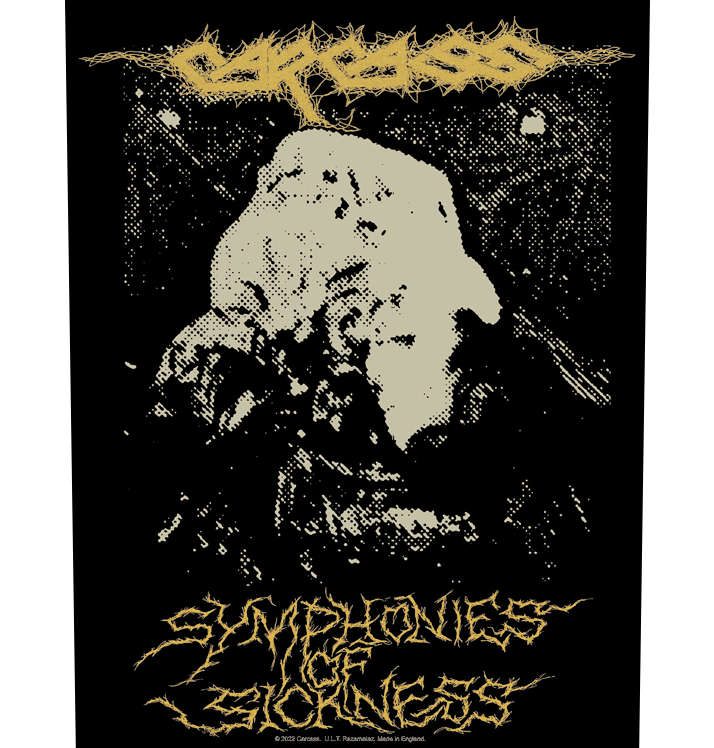 CARCASS - 'Symphonies Of Sickness' Back Patch