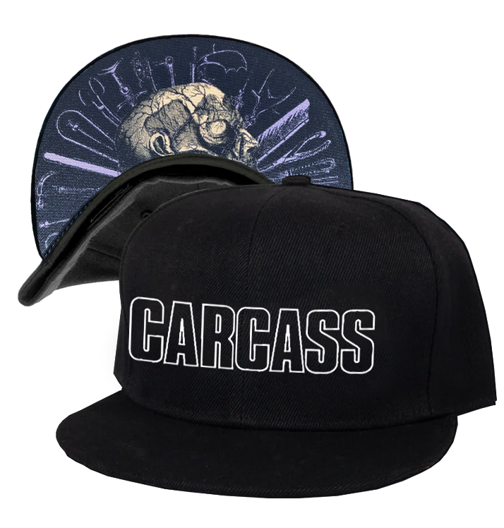 CARCASS - 'Tools Of The Trade' Snapback Hat