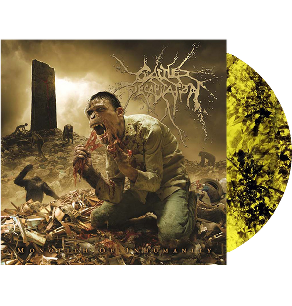 CATTLE DECAPITATION - 'Monolith Of Inhumanity' LP (Yellow/Black/Dust)