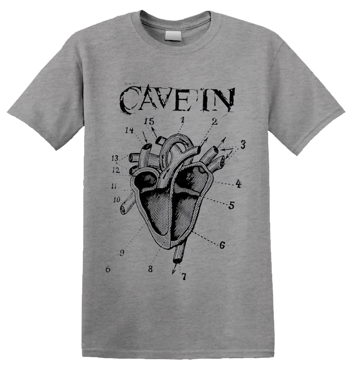 CAVE IN - 'Classic Heart' T-Shirt