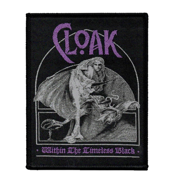 CLOAK - 'Within The Timeless Black' Patch