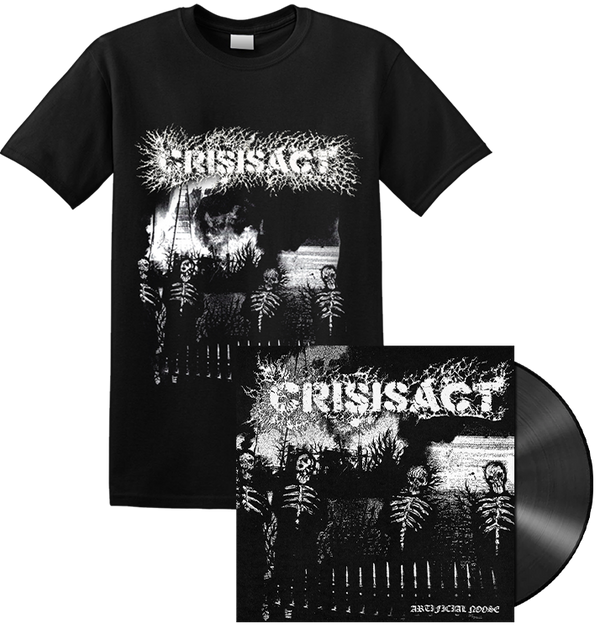CRISISACT - 'Artificial Noose' T-Shirt + EP Bundle (PREORDER)
