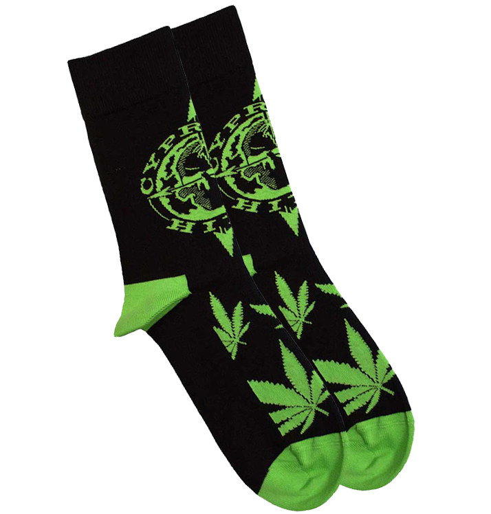 CYPRESS HILL - 'Logo & Leaves' Socks