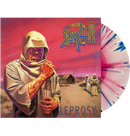 DEATH - 'Leprosy' LP Silver Foil Jacket (Tri-Colour Merge)