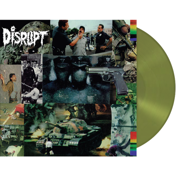 DISRUPT - 'Unrest' LP (Swamp Green)
