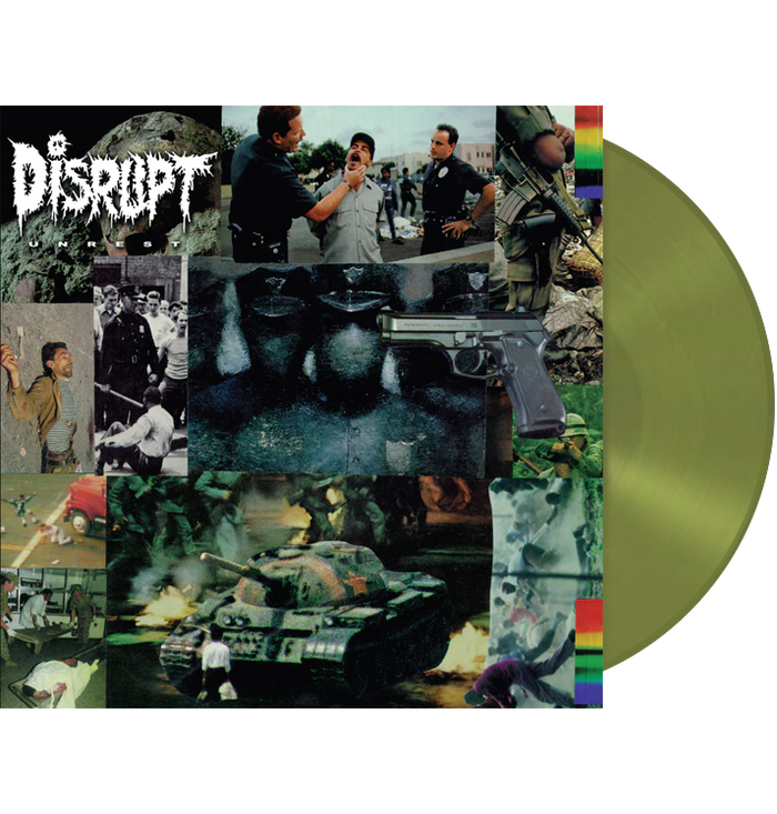 DISRUPT - 'Unrest' LP (Swamp Green) DISRUPT - 'Unrest' LP (Swamp Green)