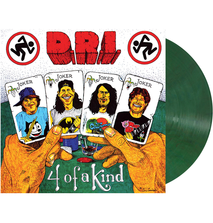D.R.I. - '4 Of A Kind' LP (Green)
