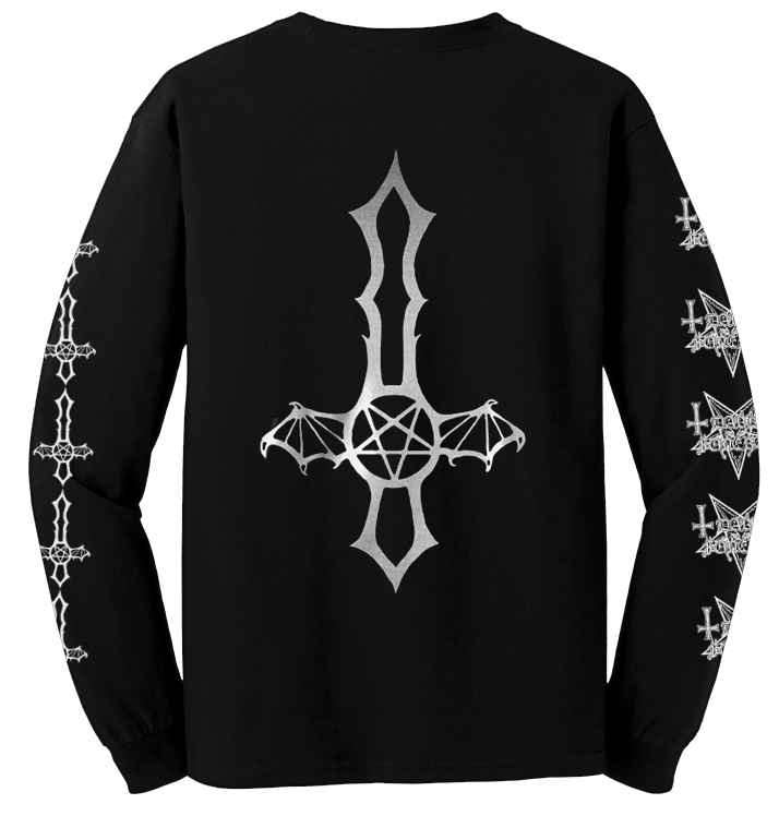 DARK FUNERAL - 'Logo - With Back Print' Long Sleeve