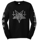 DARK FUNERAL - 'Logo - With Back Print' Long Sleeve