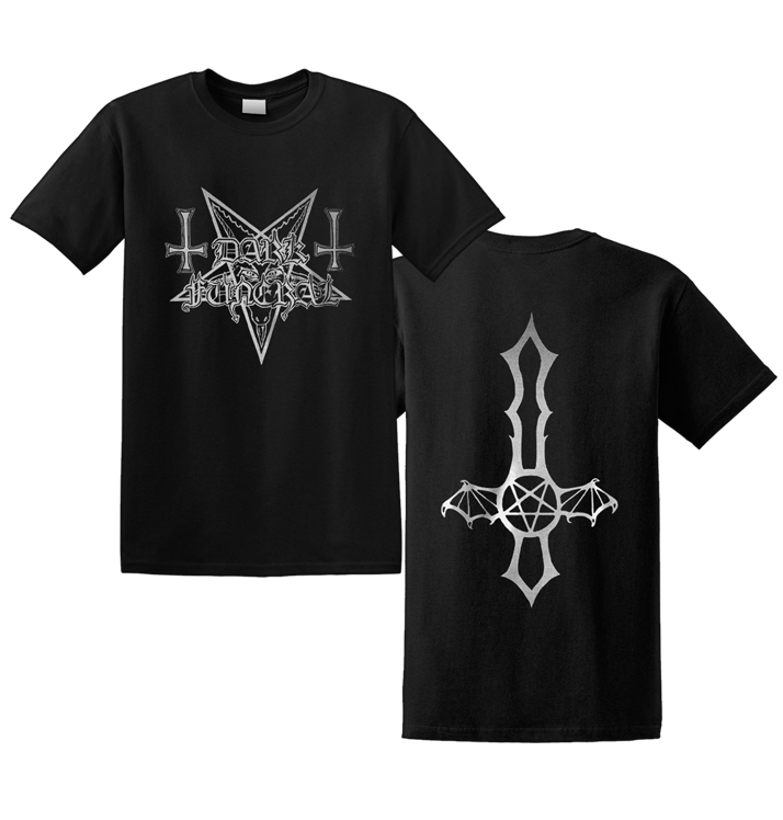 DARK FUNERAL - 'Logo with Back Print' T-Shirt